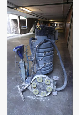 Levigatura e lucidatura di pavimenti